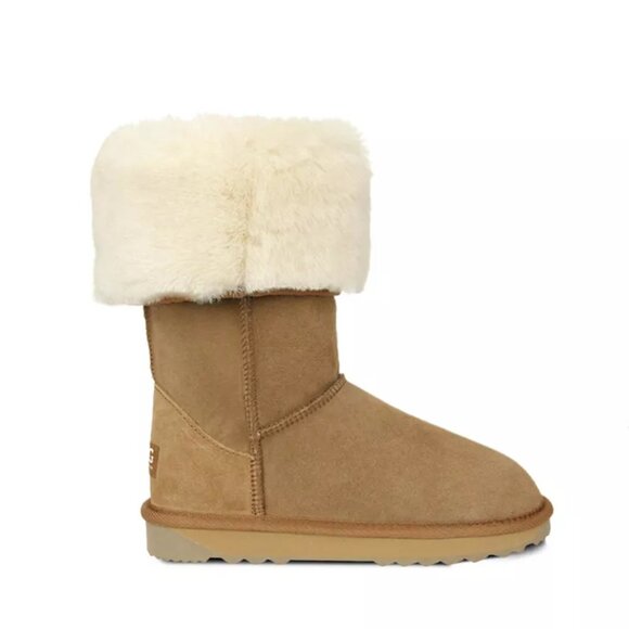 UGG Classic Tall Tan Boots Chestnut Sz 7 EUC - Picture 14 of 16
